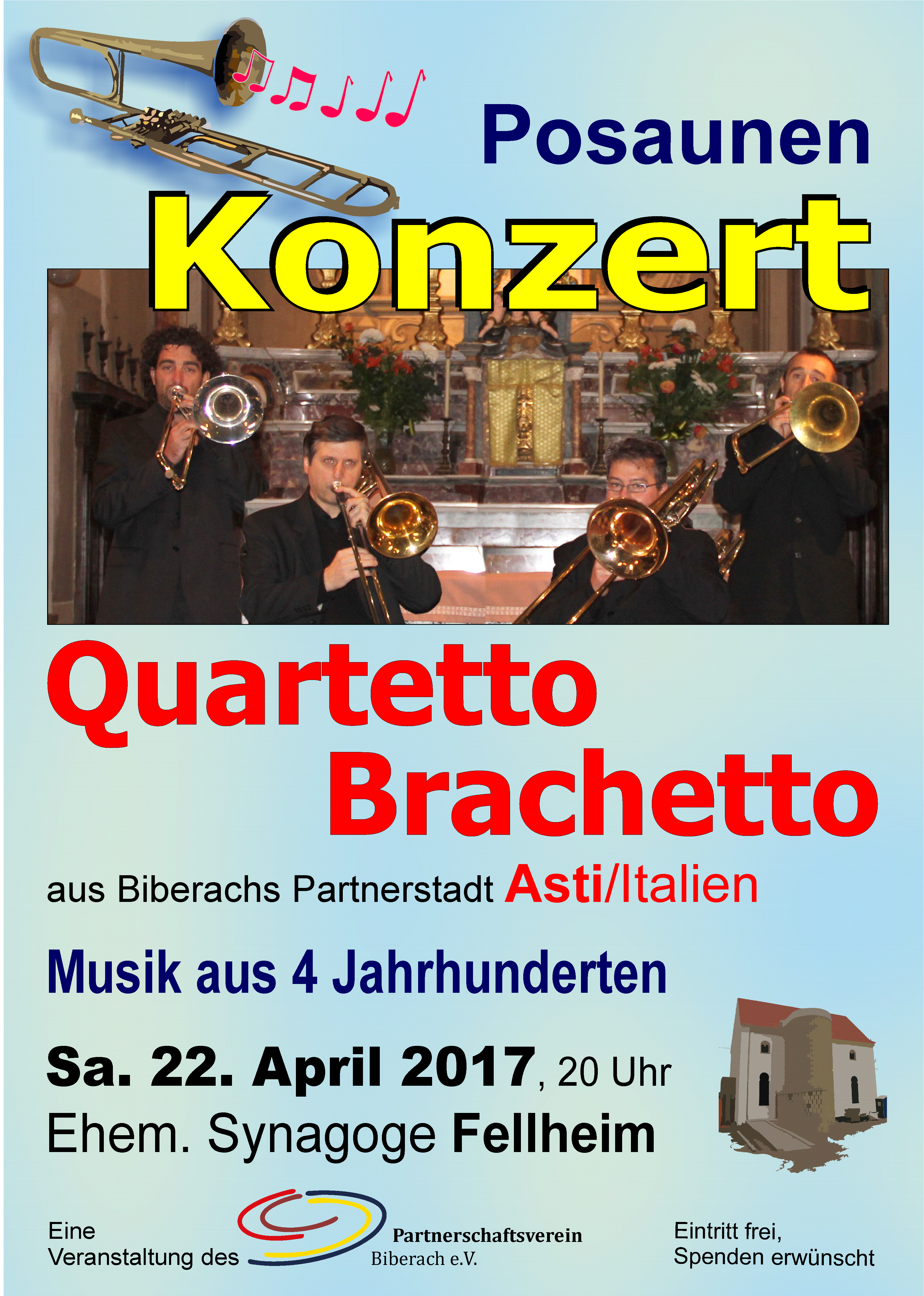 Quartetto Brachetto Posaunenkonzert