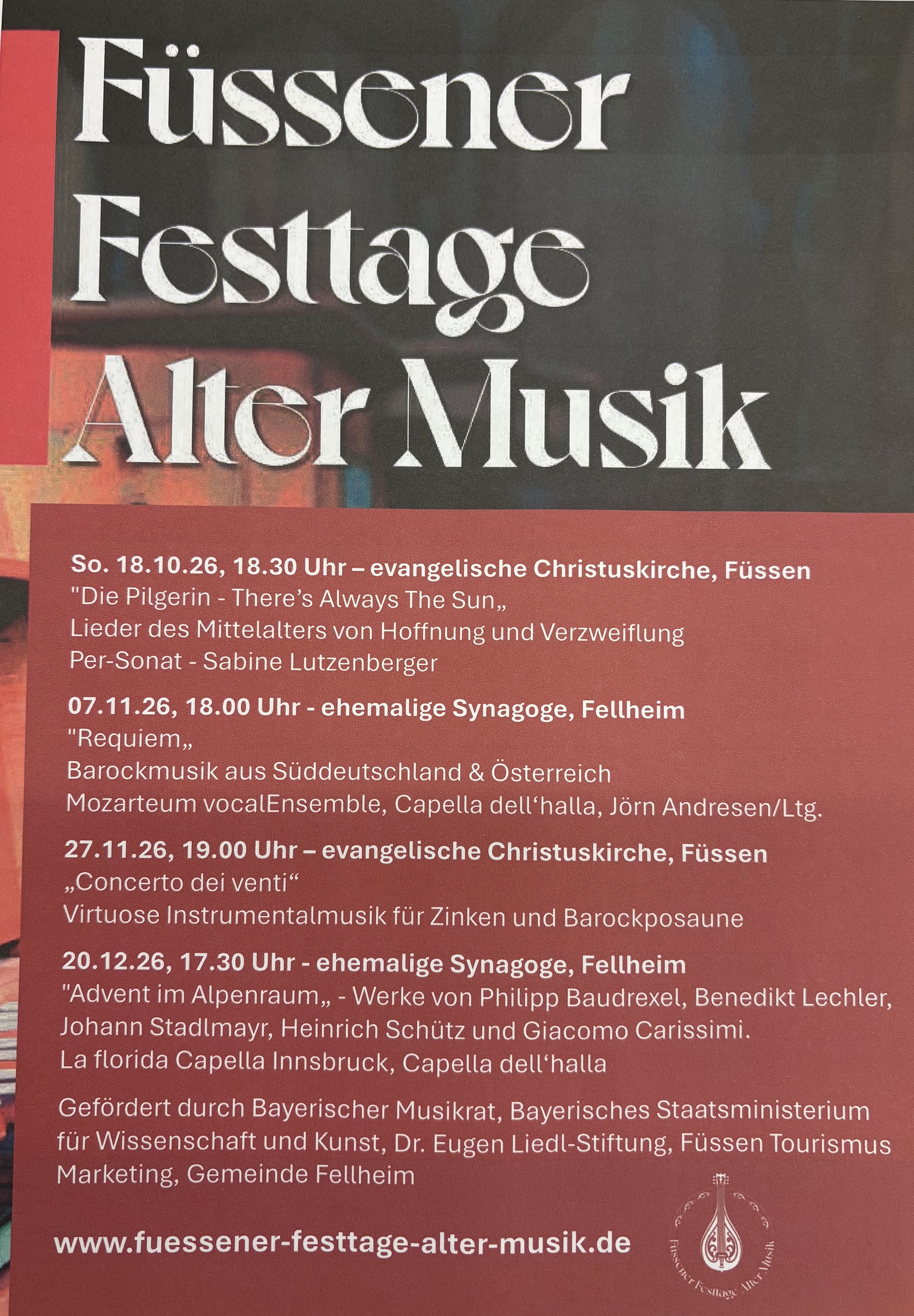 Füssener Festtage Alter Musik - "Requiem"